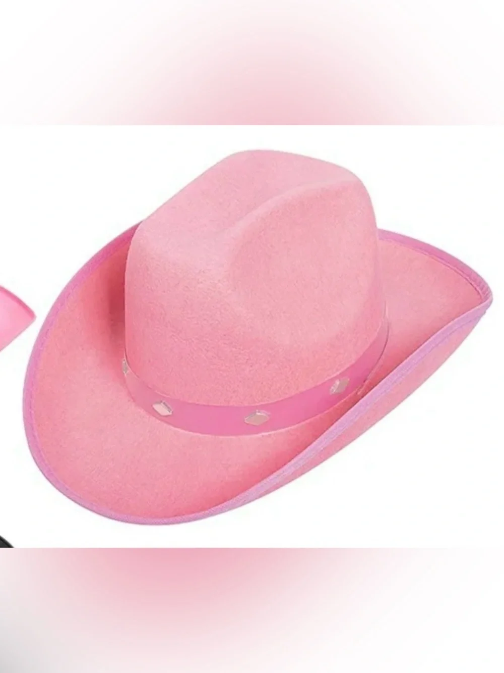 Pink Cowgirl Hat, 9.84 x 14.96 x 5.15, Cowboy Hat Fedora Cowgirl Hat Women